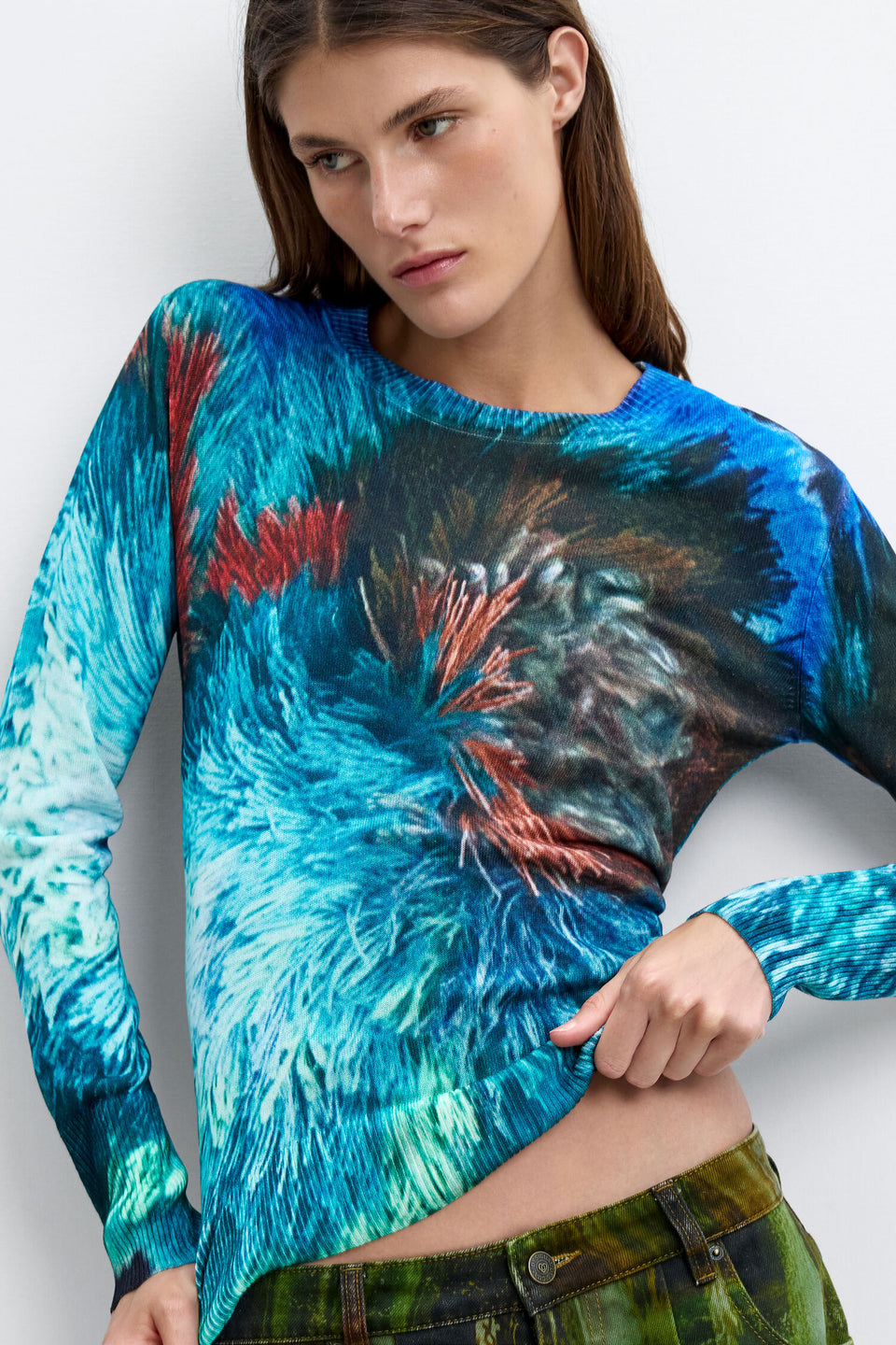 Printed Sweater M. C. Lacroix - Multicolor