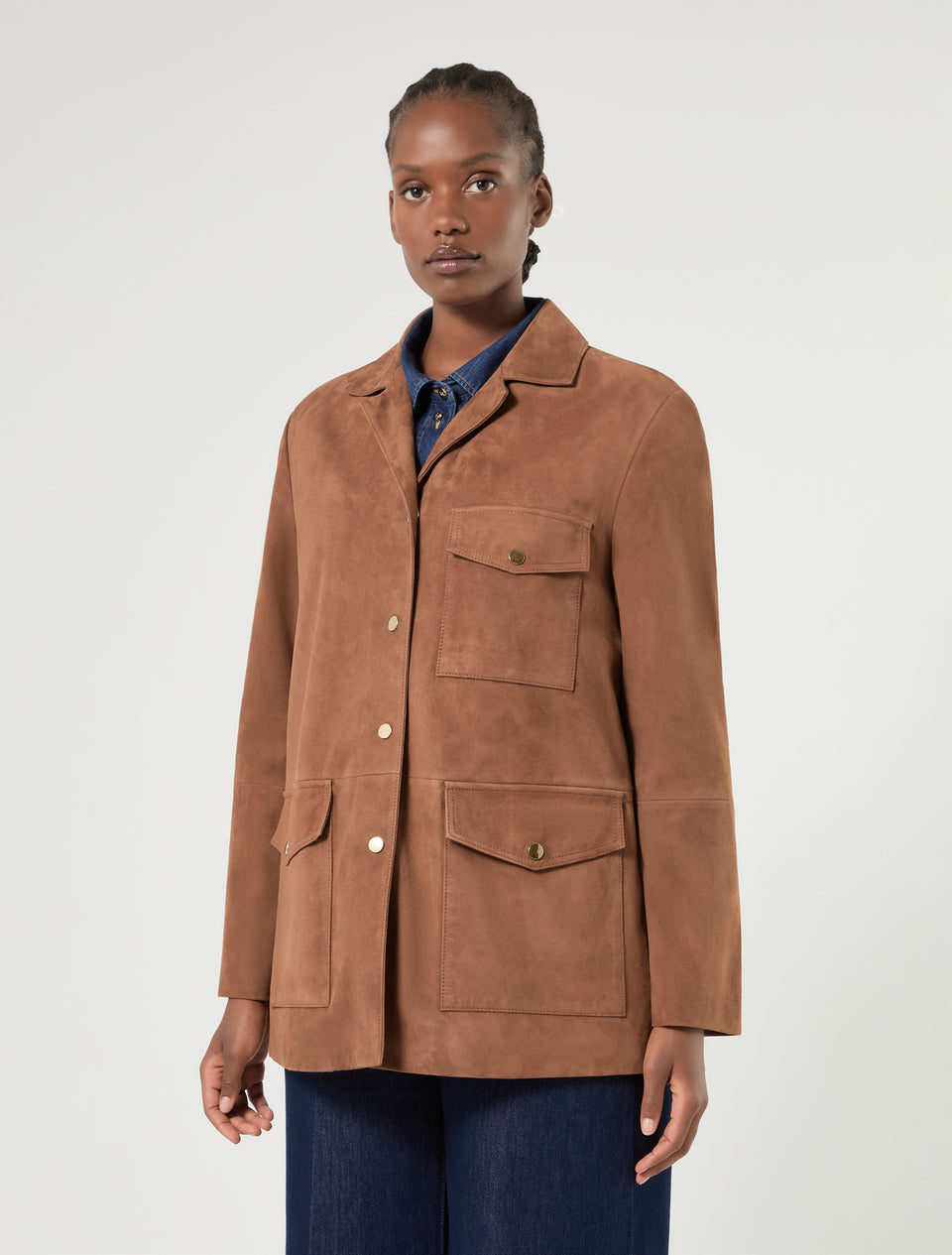 Marina Rinaldi Suede Jacket