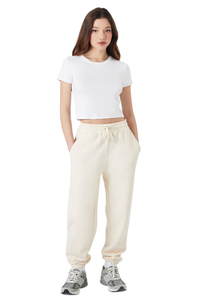 Forever 21 Fleece Drawstring Joggers