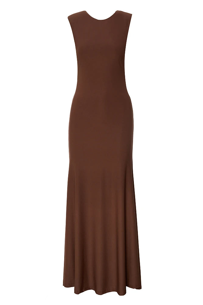 BSB Maxi open back dress