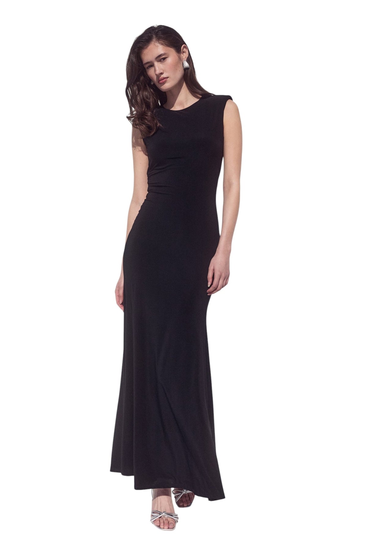 BSB Maxi open back dress