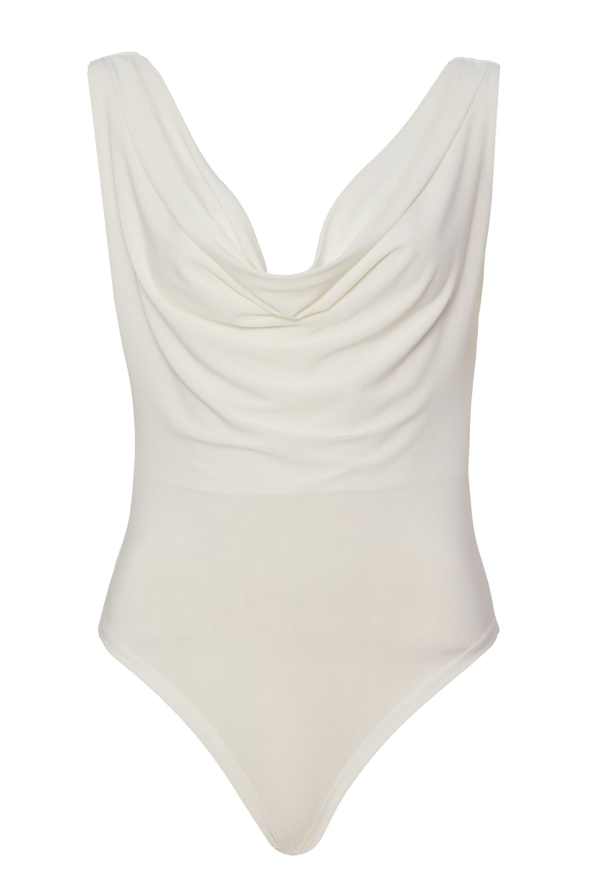 BSB Draped bodysuit with open back