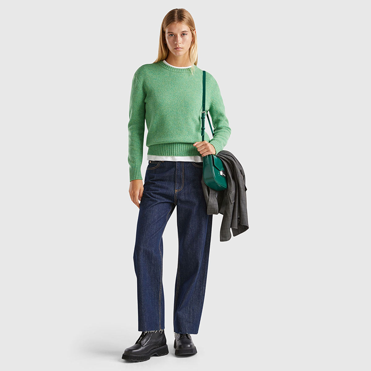 Benetton Colourblock Sweater