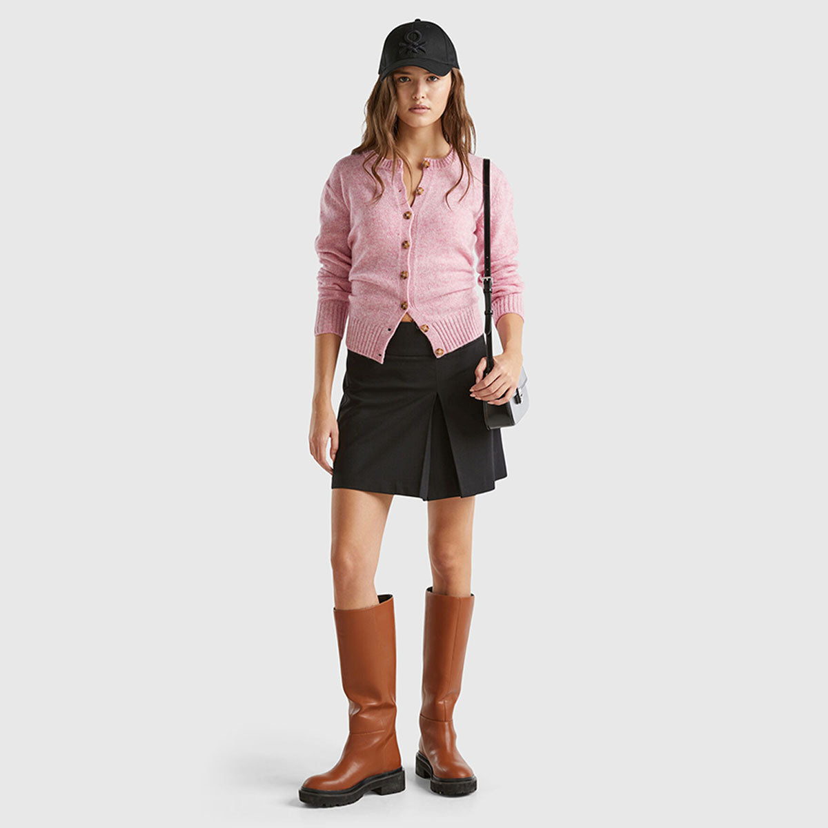Benetton Plain Cardigan