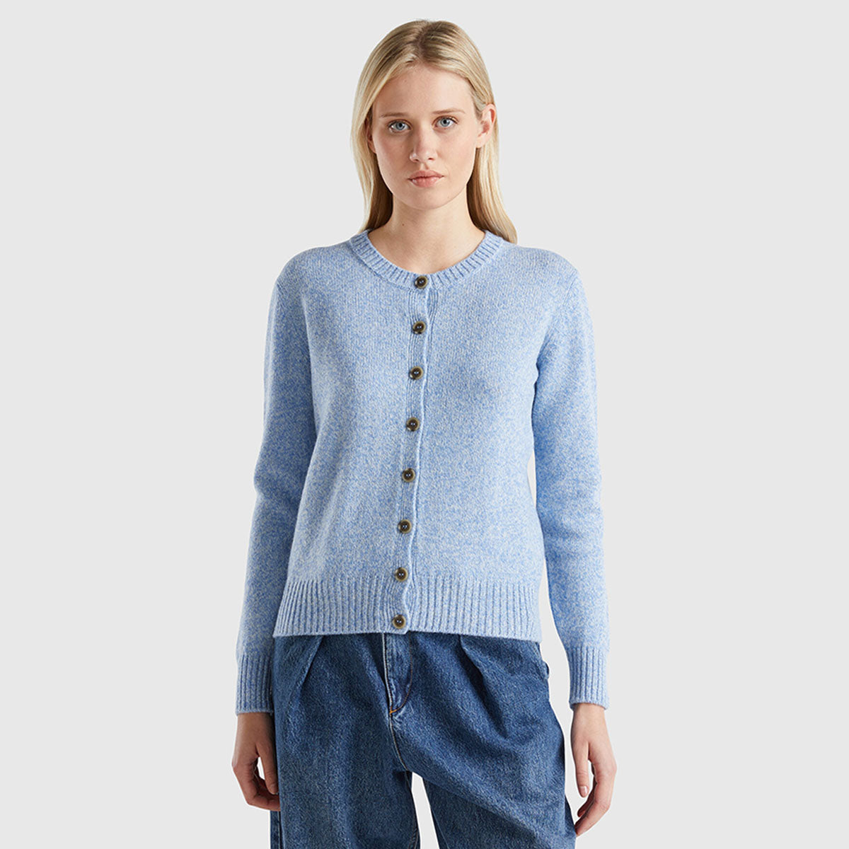 Benetton Plain Cardigan