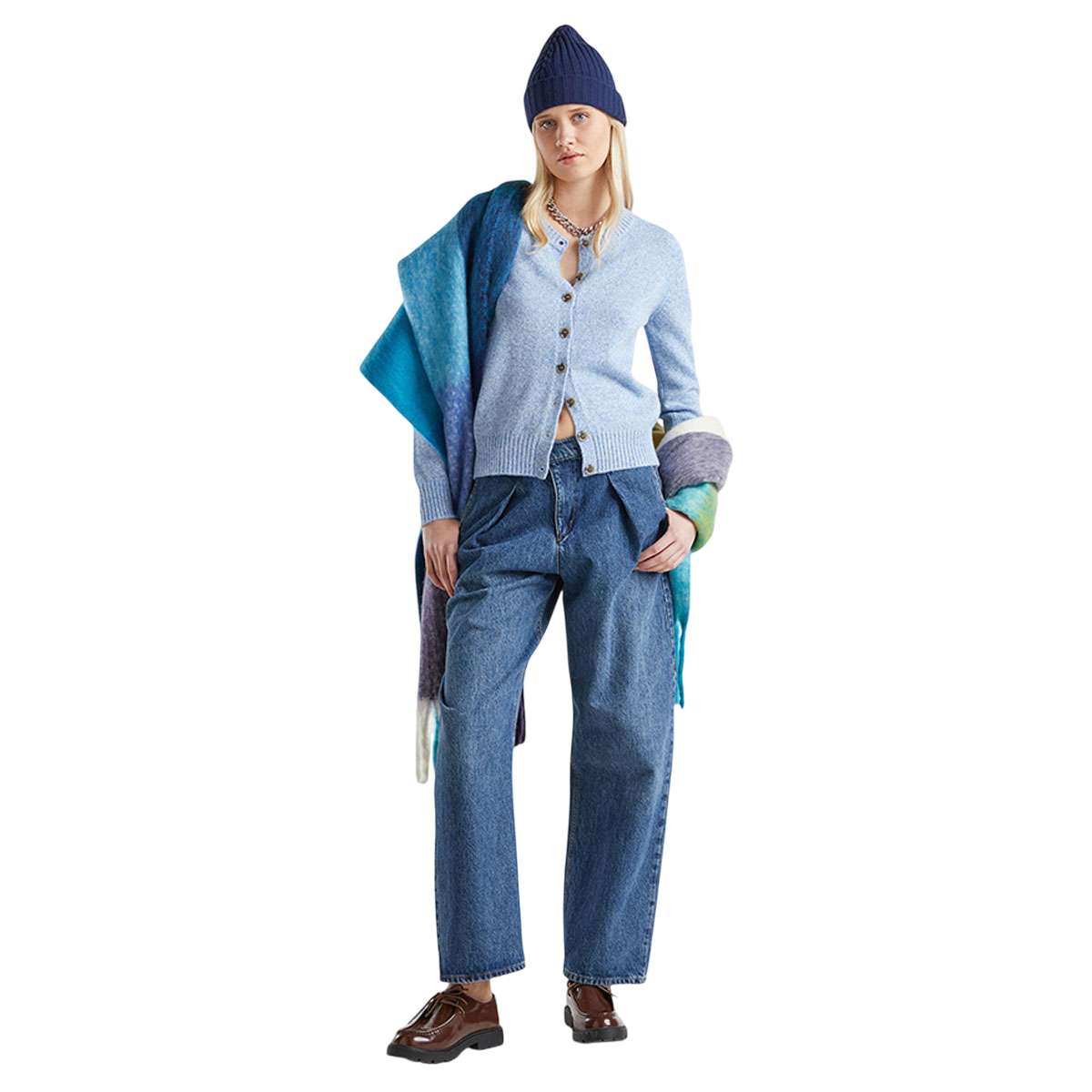Benetton Plain Cardigan