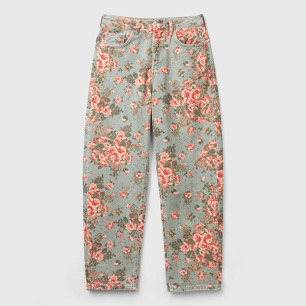 Benetton Balloon Fit Floral Pants