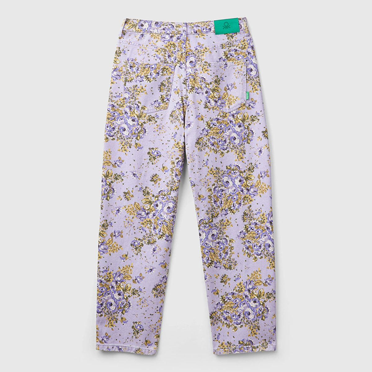 Benetton Balloon Fit Floral Pants