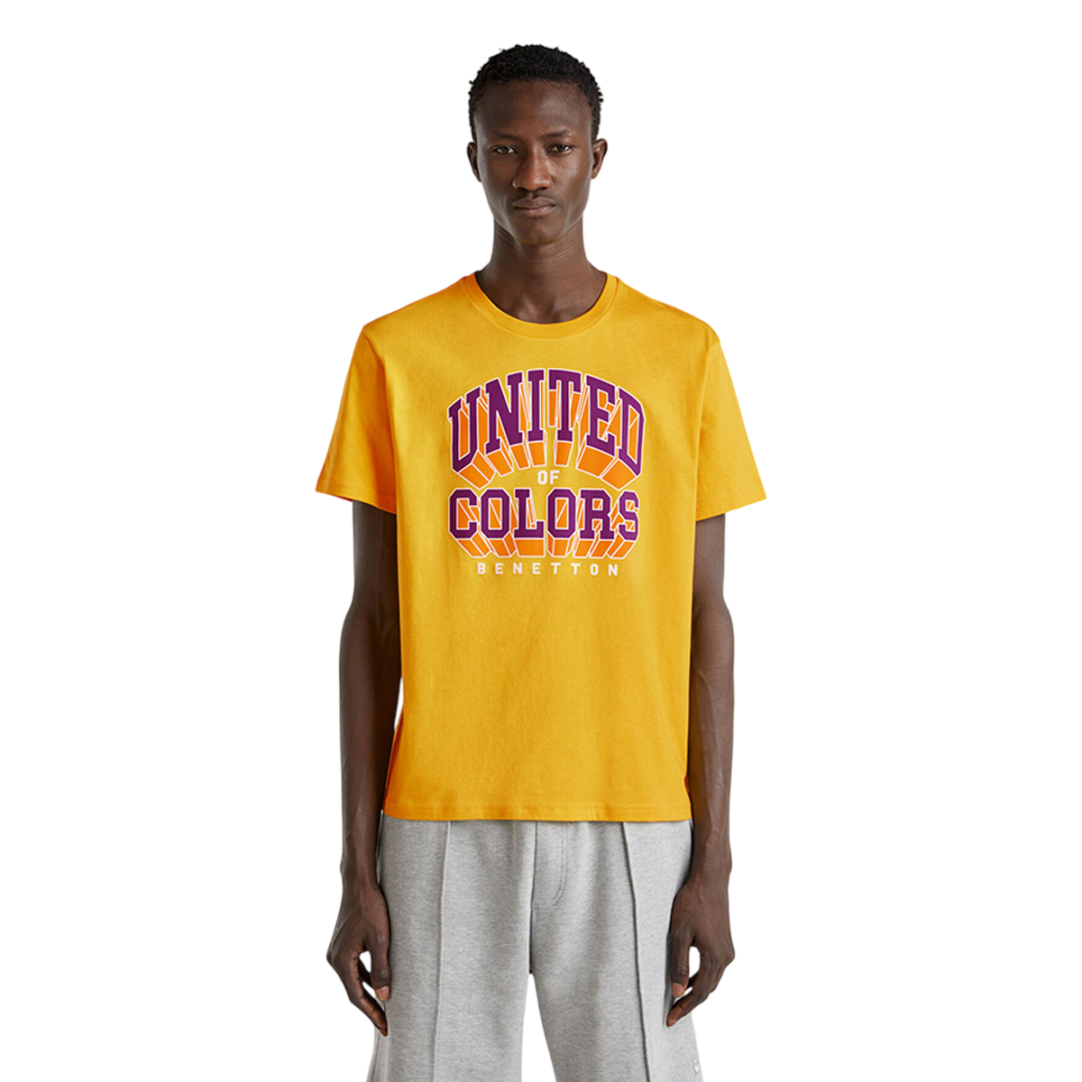Benetton Logo Print TShirt