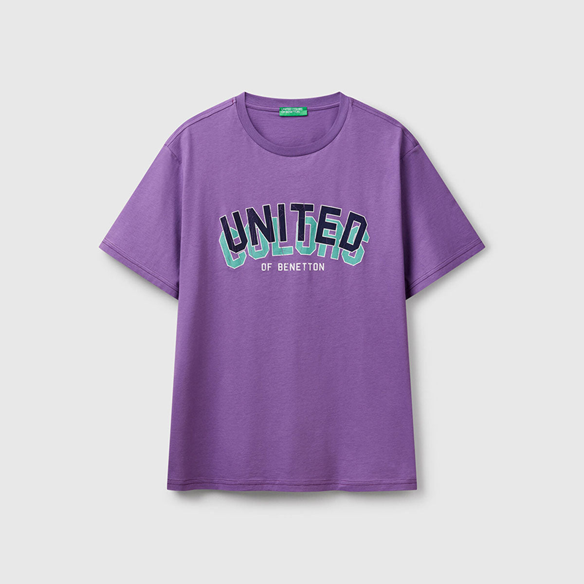 Benetton Logo Print TShirt