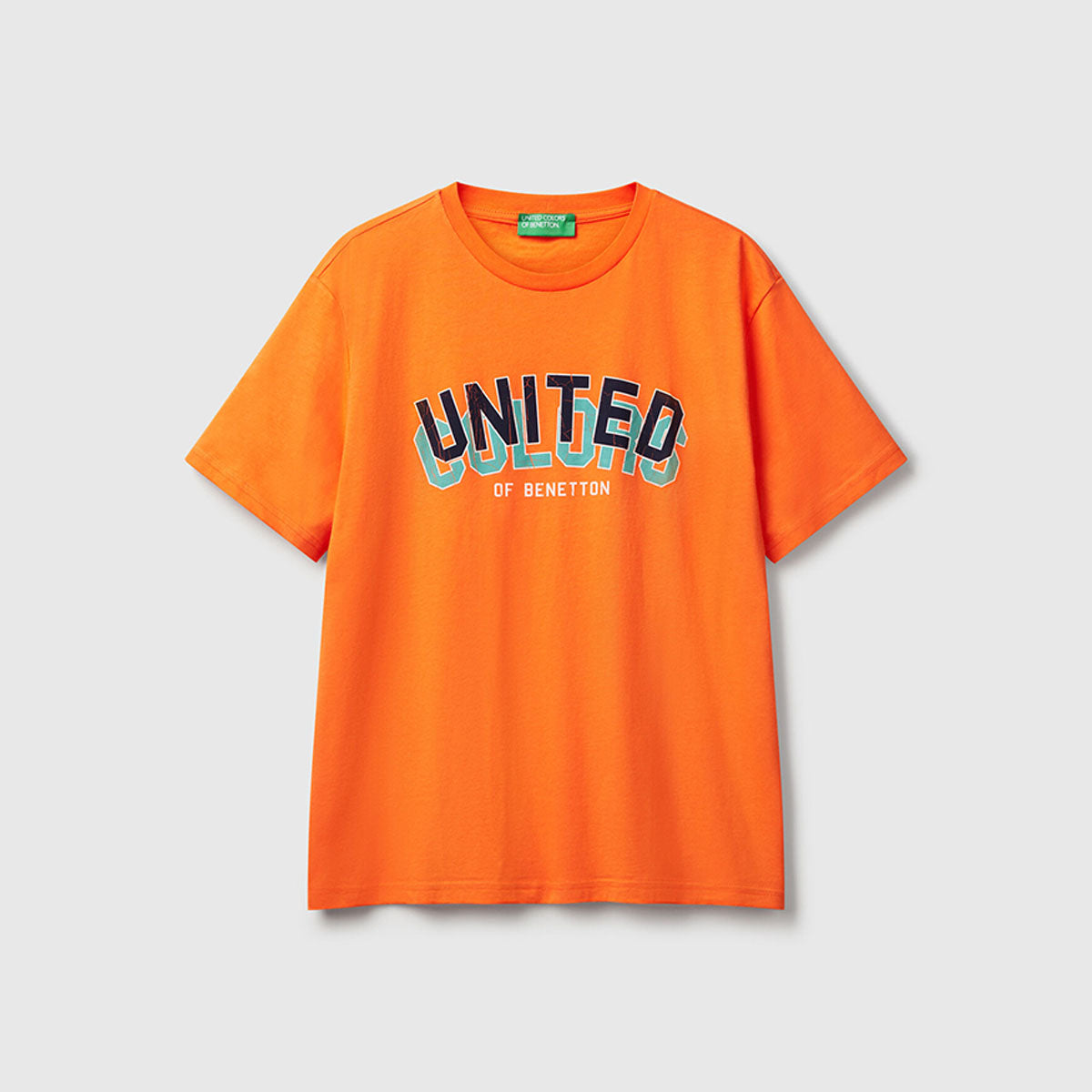Benetton Logo Print TShirt
