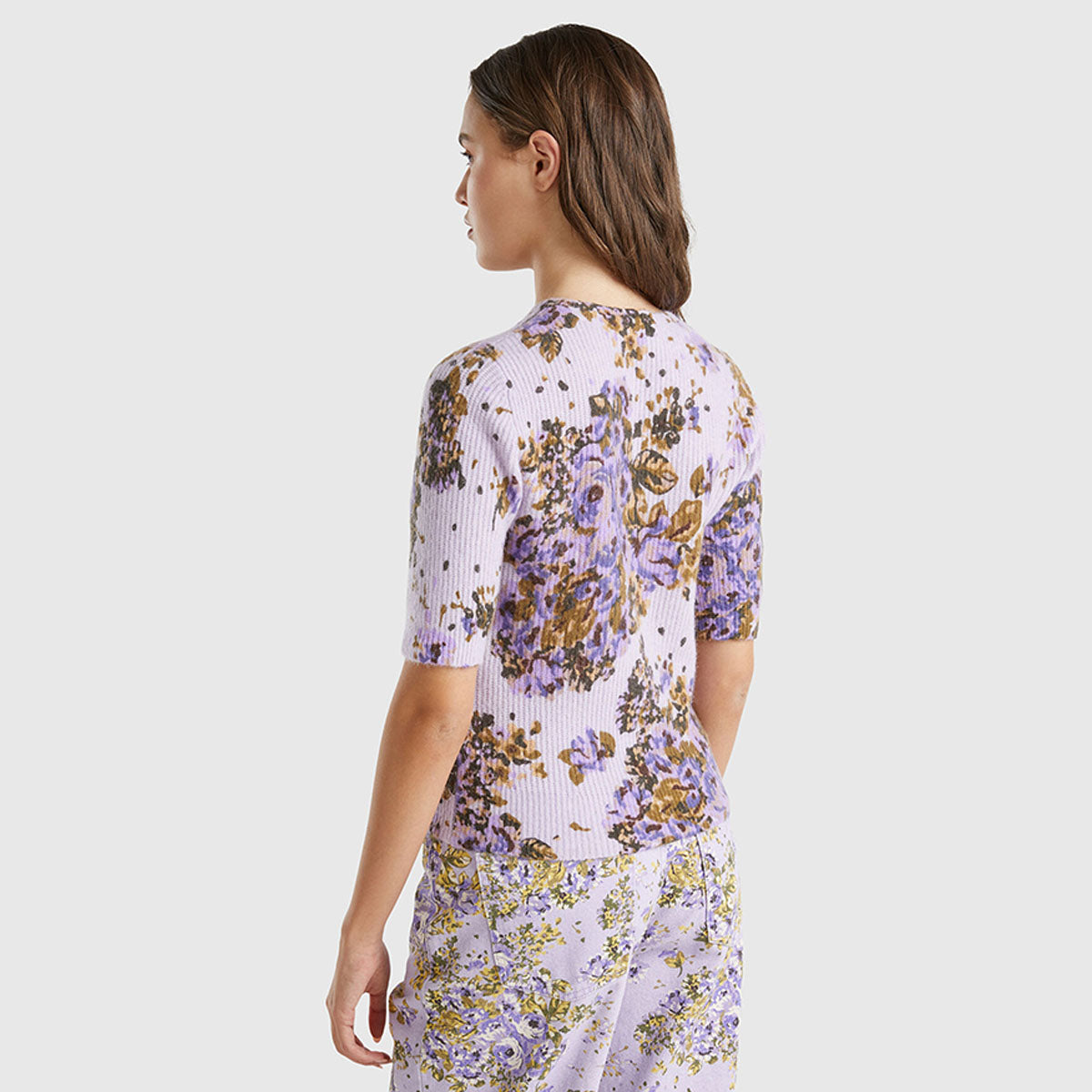 Benetton Floral Sweater