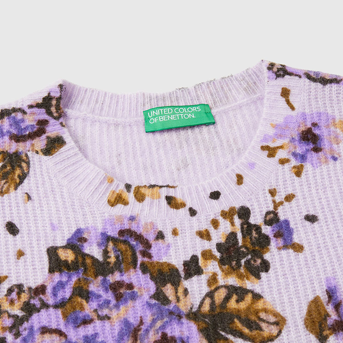 Benetton Floral Sweater