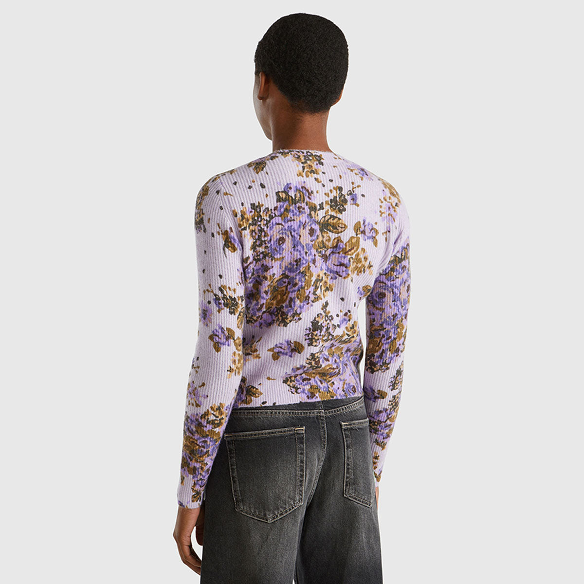 Benetton Floral Cardigan