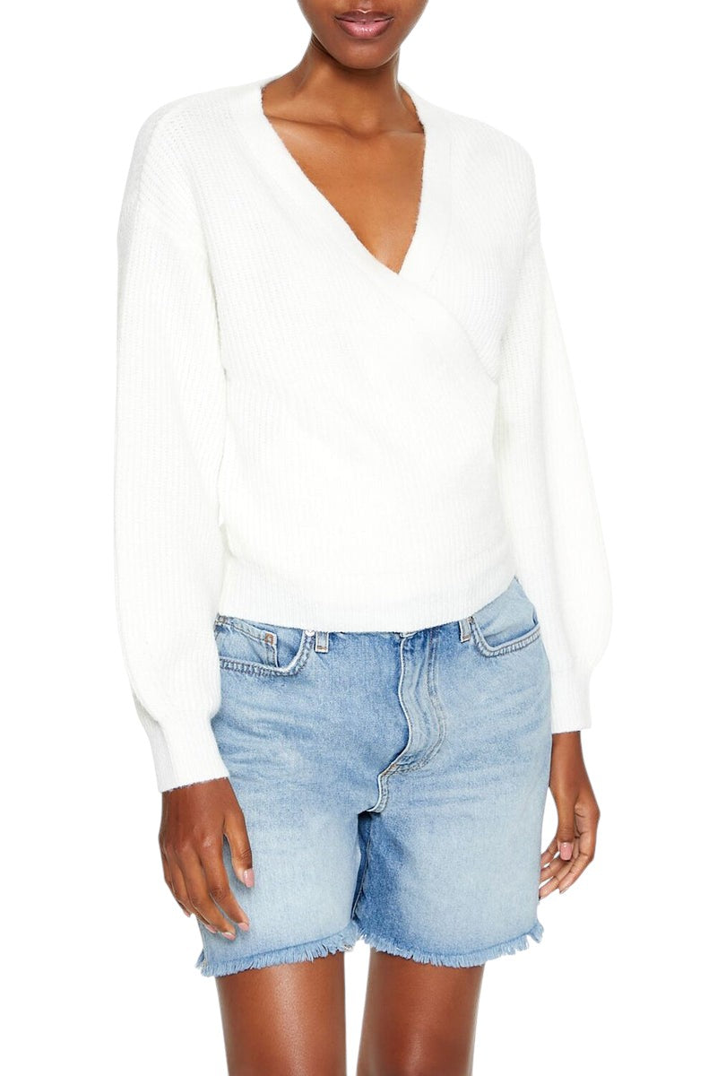 Forever 21 Drop-Sleeve Wrap Sweater