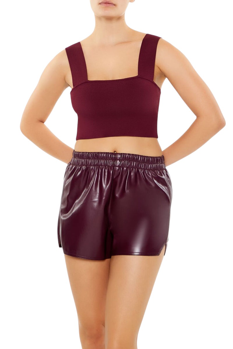 Forever 21 Sweater-Knit Crop Top