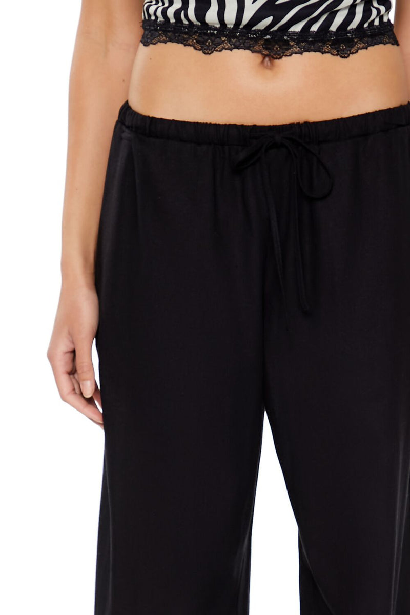 Forever 21 Drawstring Wide-Leg Pants