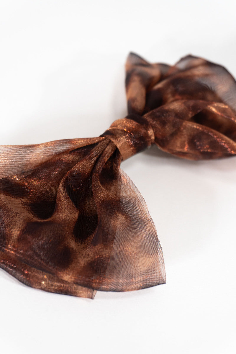 Forever 21 Printed Bow Hair Clip