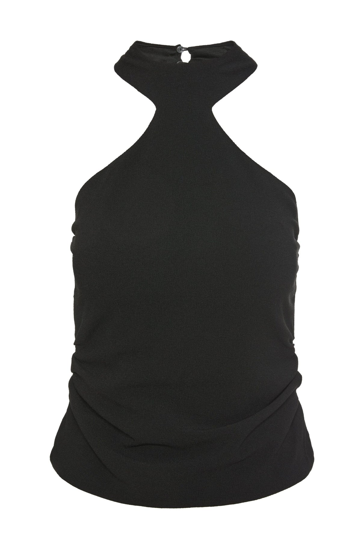 BSB Gather halter-neck top