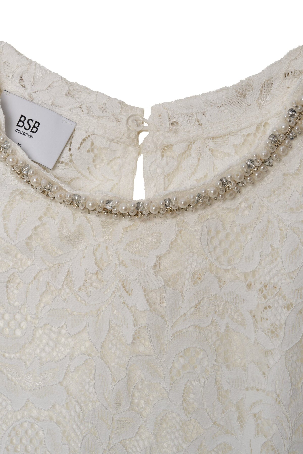 BSB Short sleeves blouse with lace