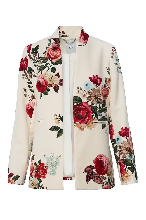 BSB Floral open blazer