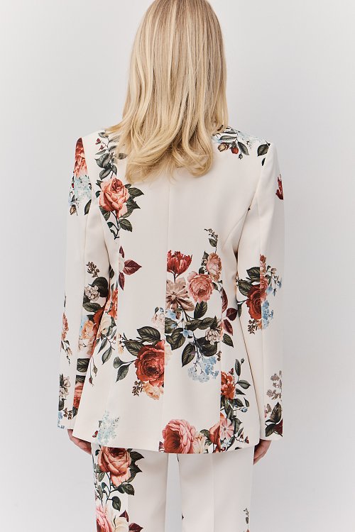 BSB Floral open blazer