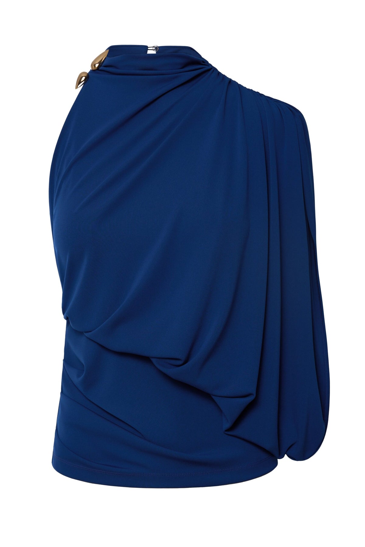 BSB Draped blouse with one shoulder