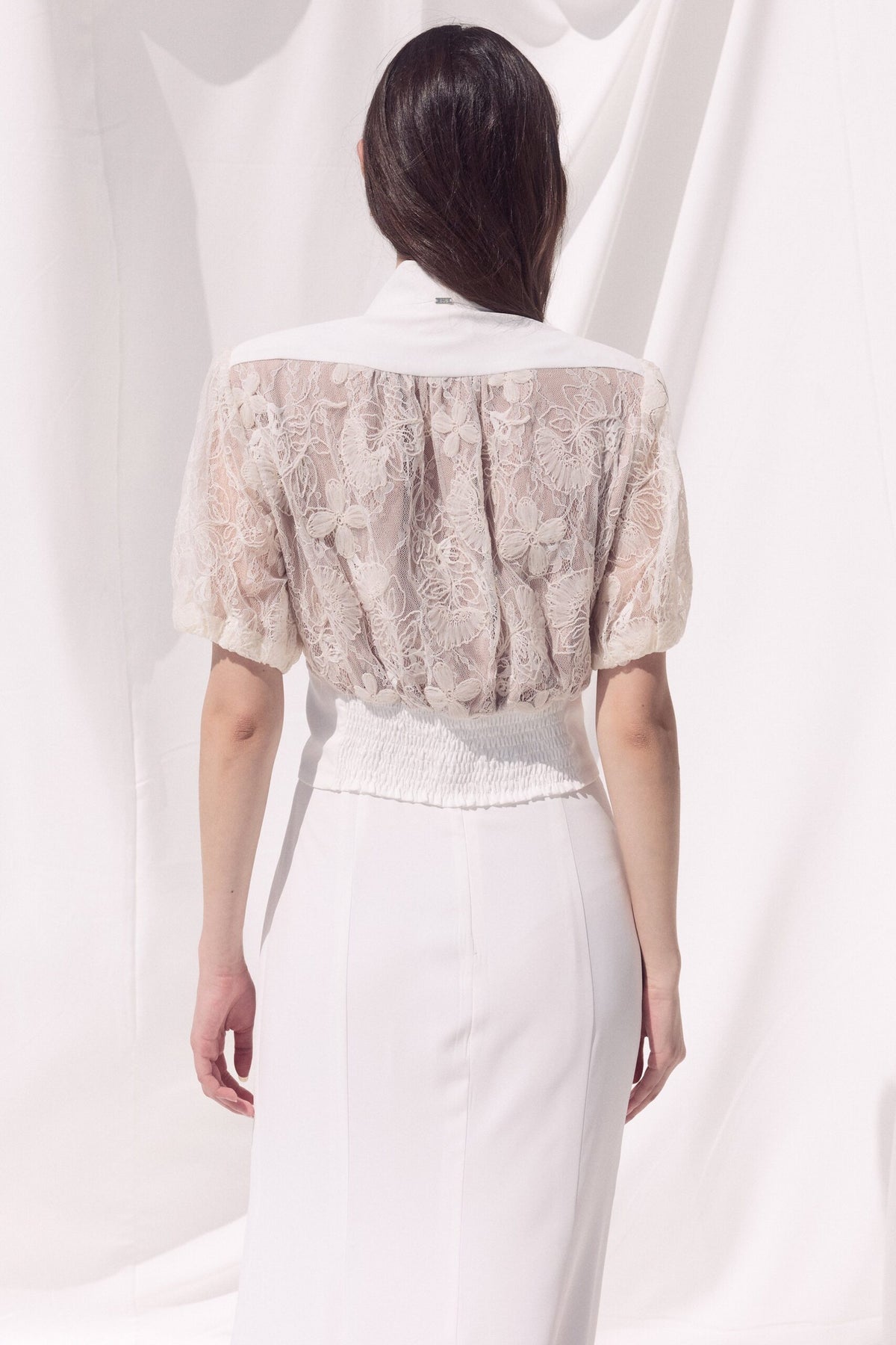 BSB Lace blouse with buttons