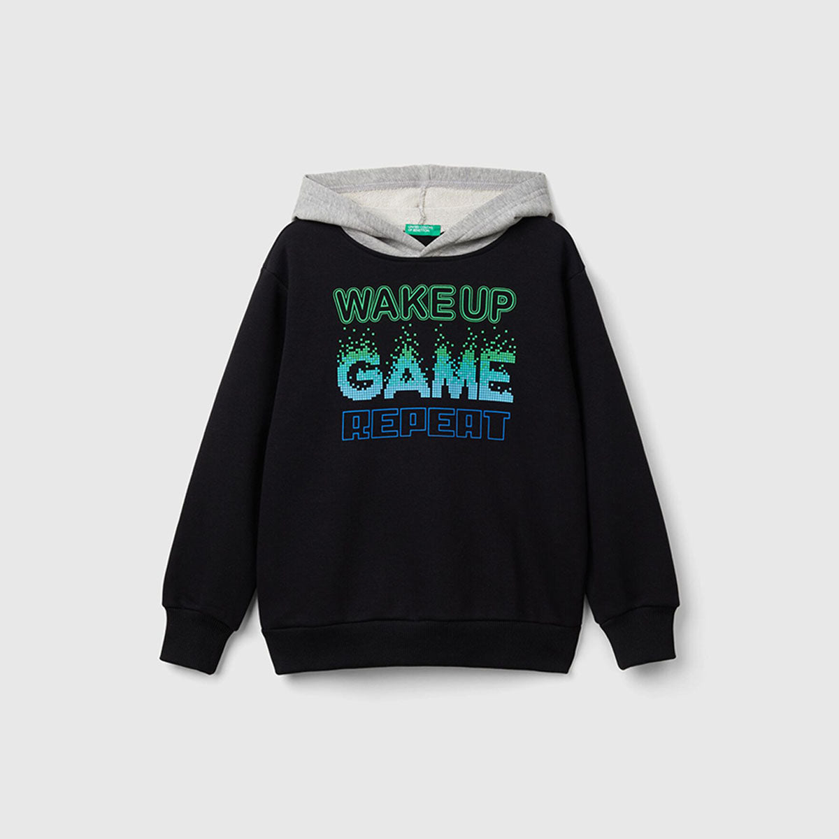 Benetton Printed Hoodie