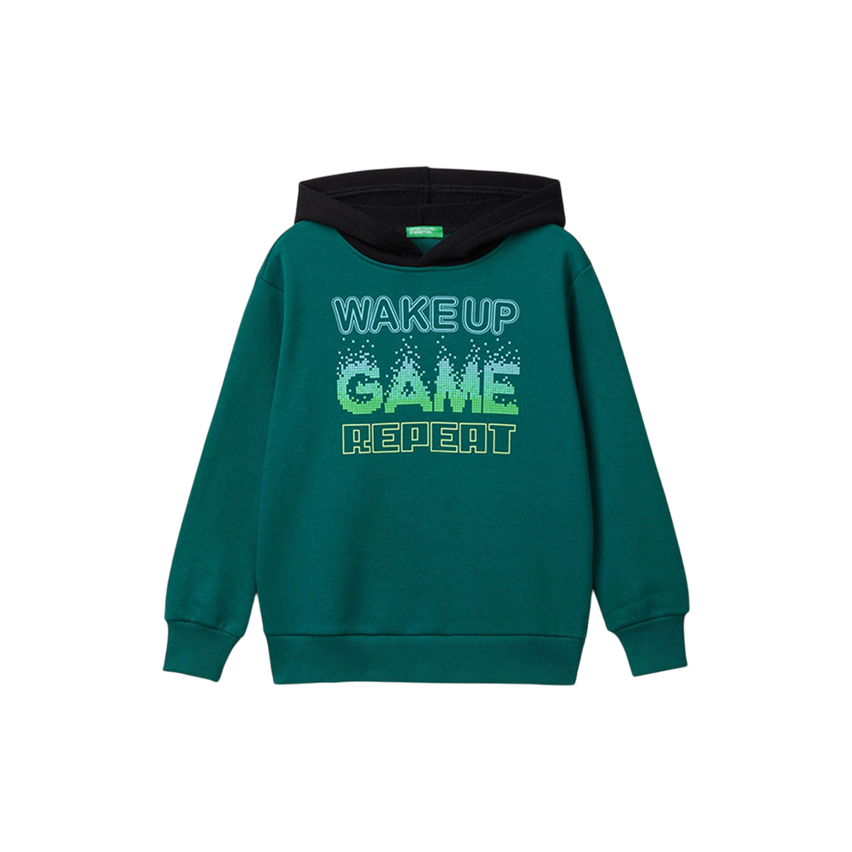 Benetton Printed Hoodie