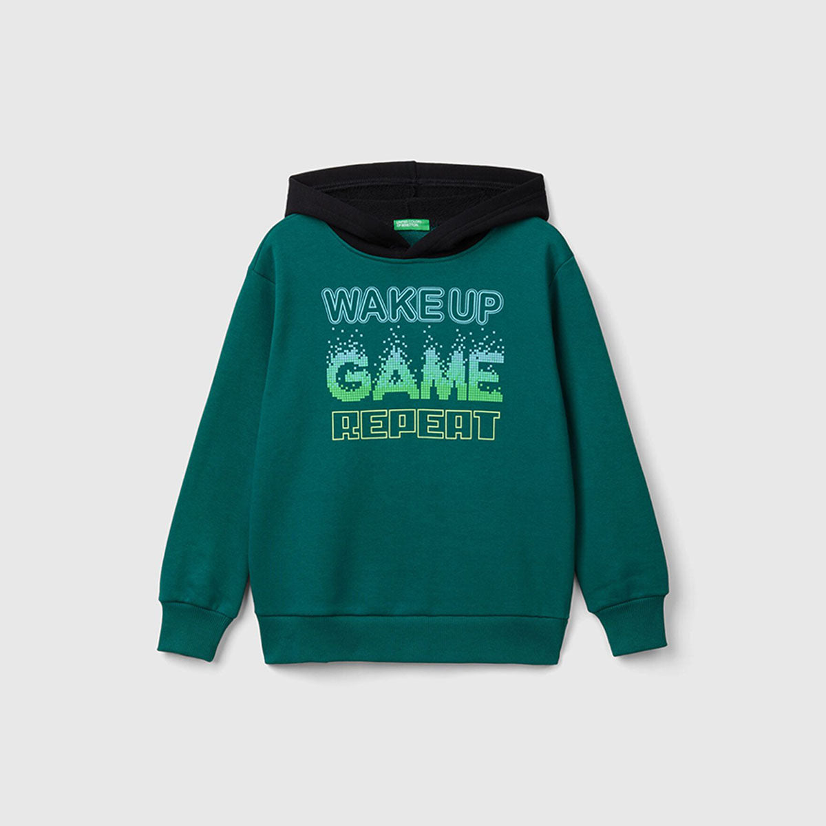 Benetton Printed Hoodie