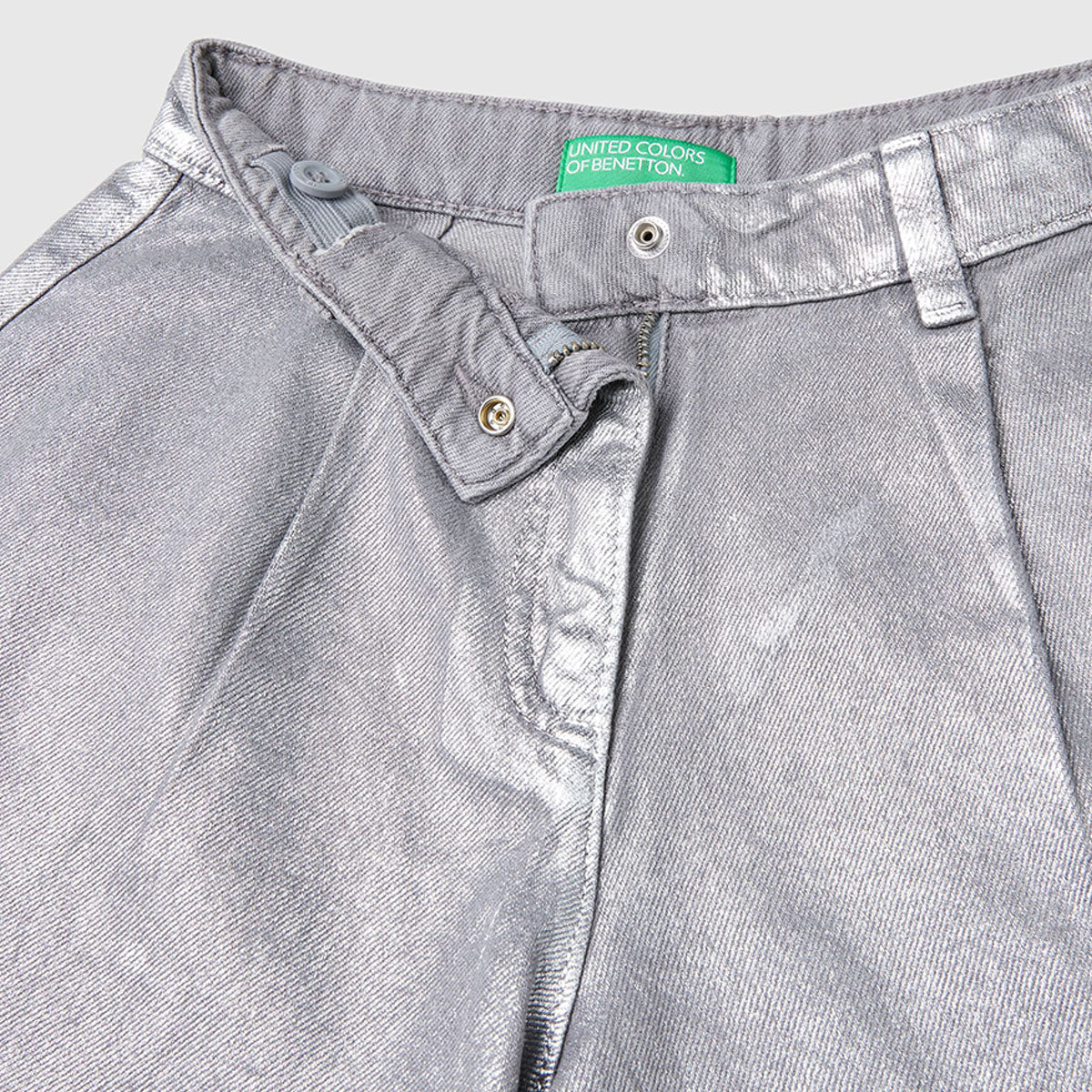 Benetton Brushed Jean Shorts