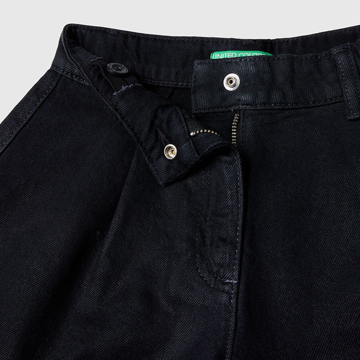 Benetton Brushed Jean Shorts