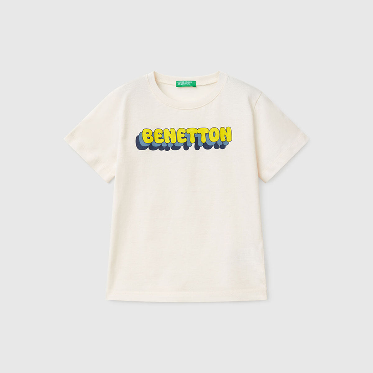 Benetton Logo Print TShirt