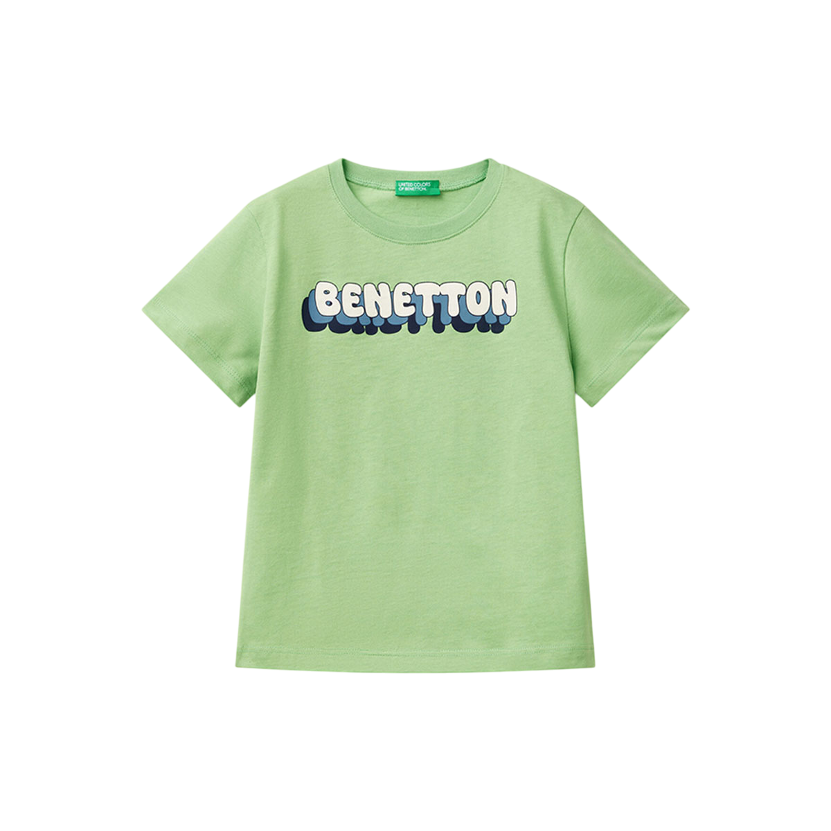 Benetton Logo Print TShirt