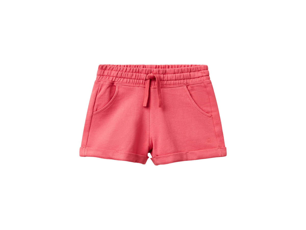 Benetton Girls Fleece Shorts