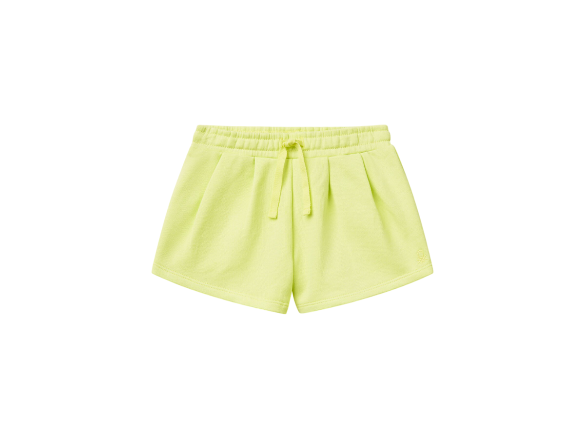 Benetton Girls Fleece Shorts