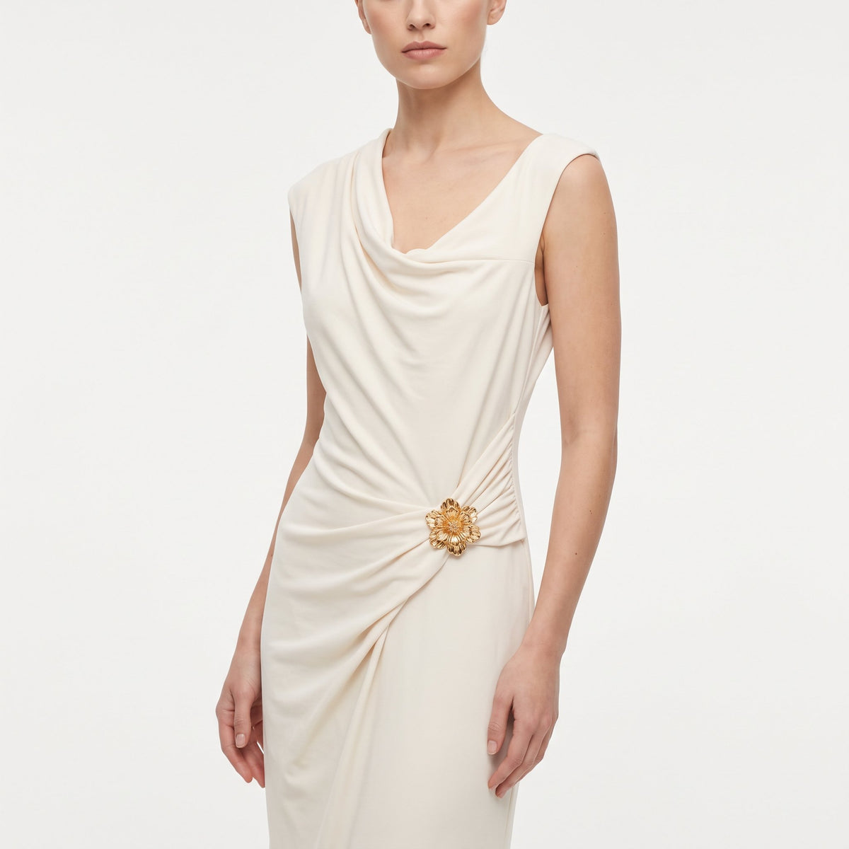 Dress Chic Everyday Style - Light Beige