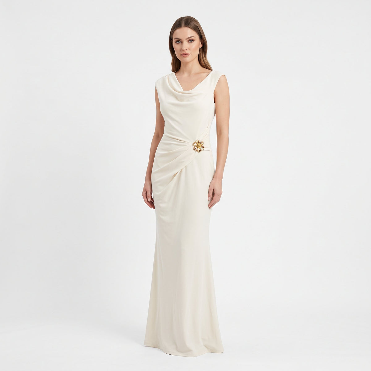 Dress Chic Everyday Style - Light Beige