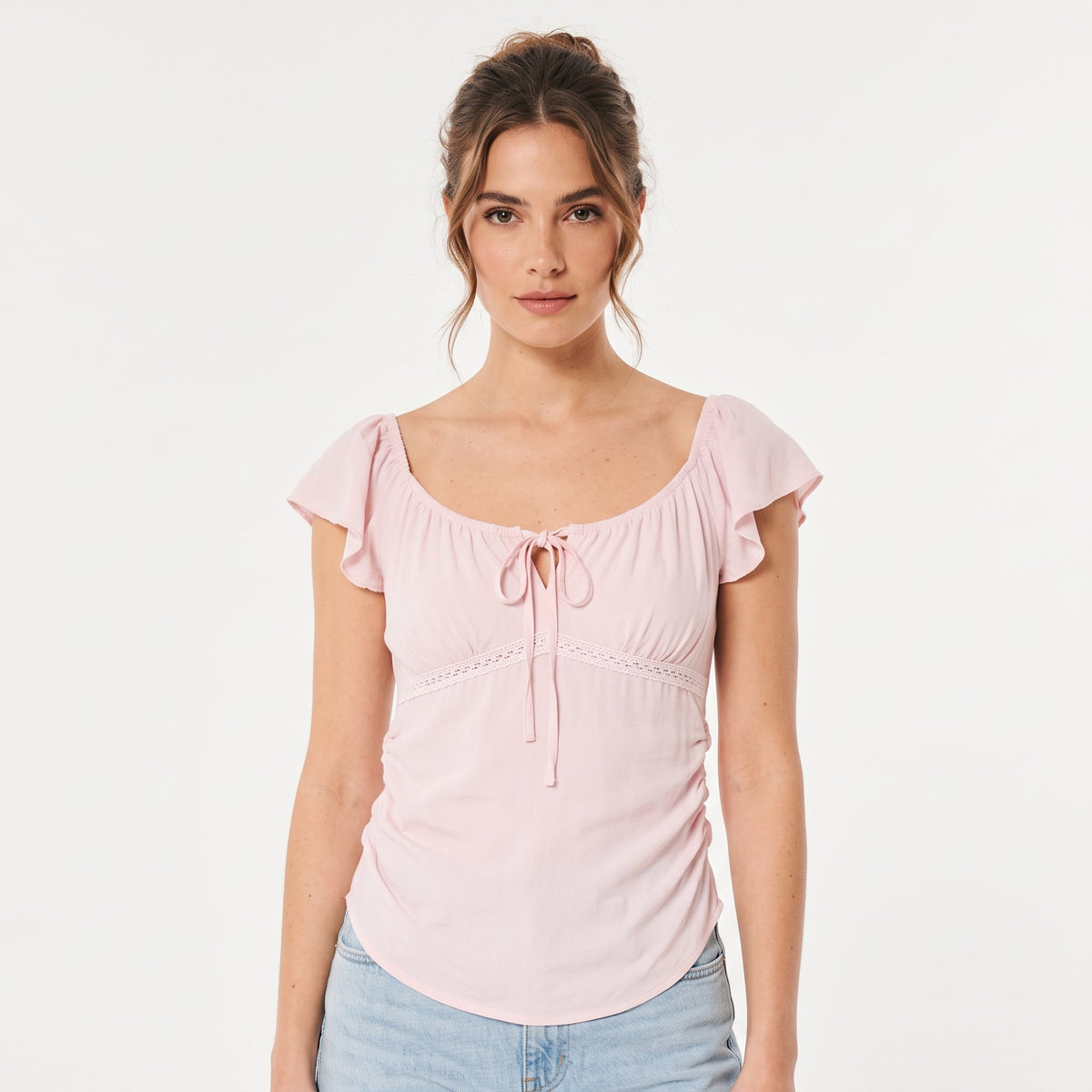 Blouse Elegant Everyday Top - Pink