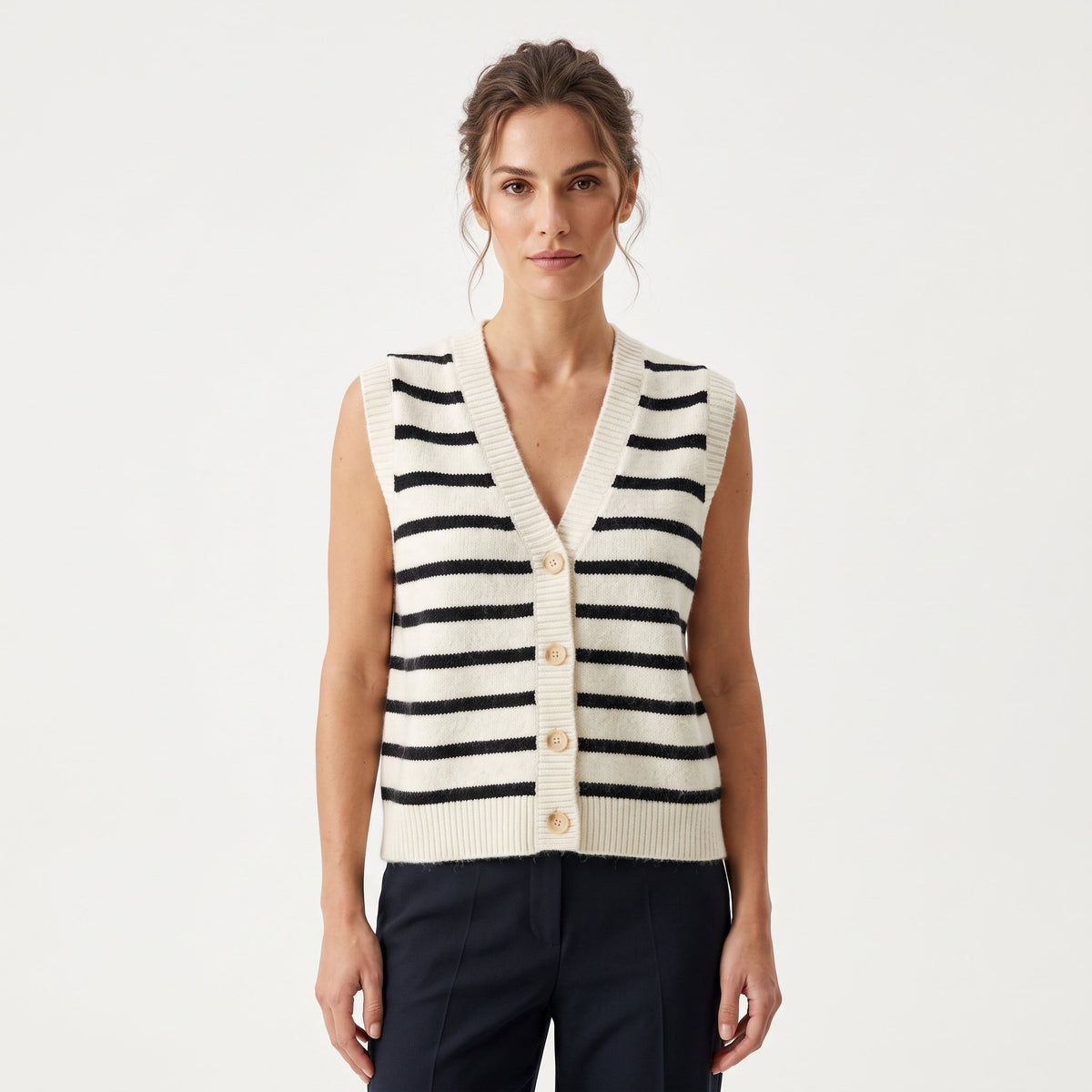 Cardigan Soft Knit Layering Piece - Multicolor