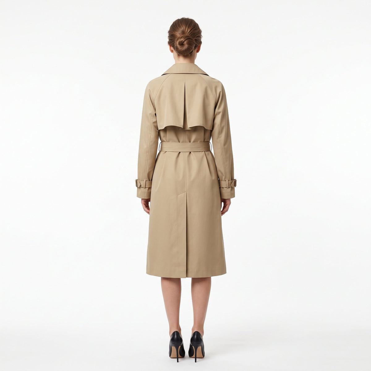 Trench Coat Classic Seasonal Outerwear - Khaki