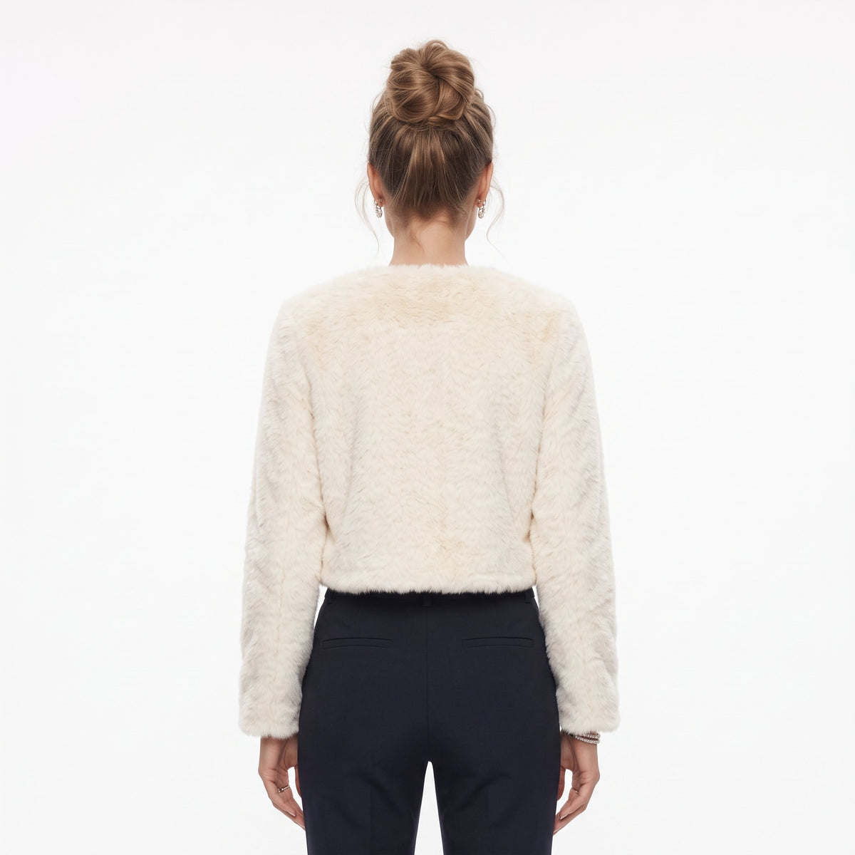 Overcoat Classic Cold-Weather Outerwear - Beige