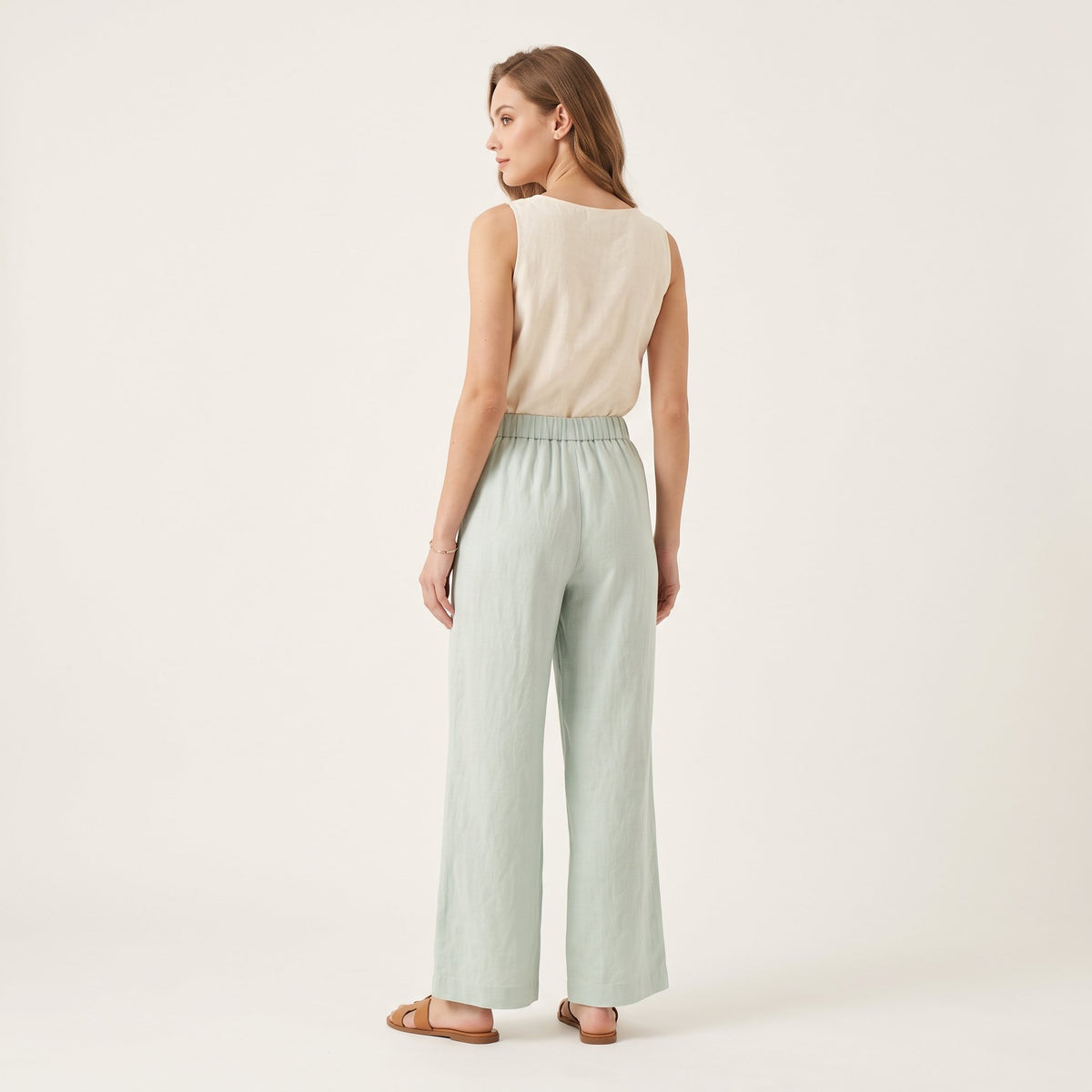 Pants Casual Everyday Bottoms - Light Blue