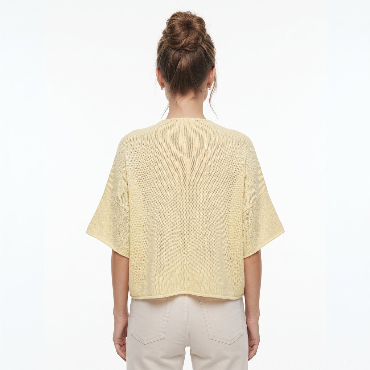 Blouse Elegant Everyday Top - Yellow