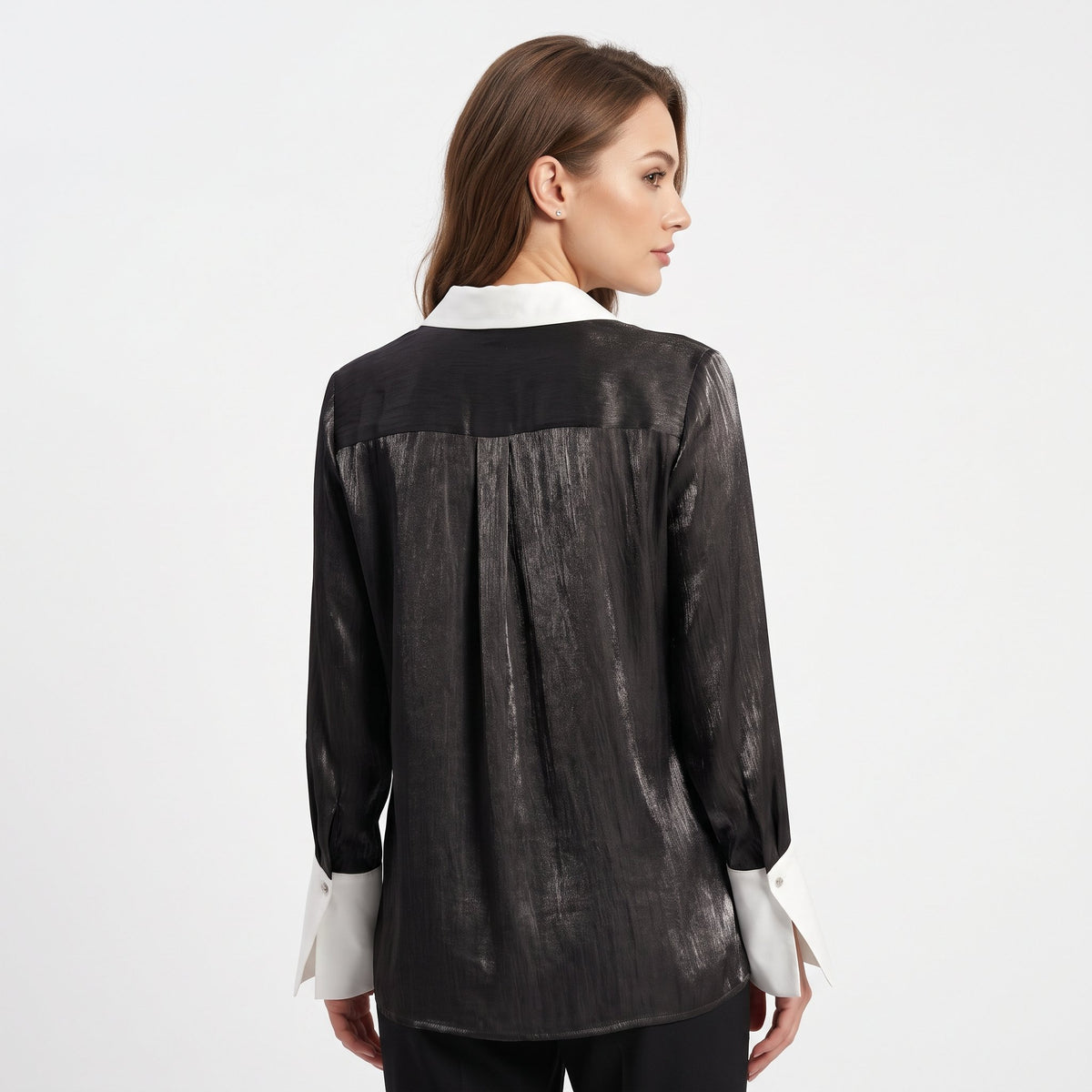 Shirt Casual Everyday Top - Black
