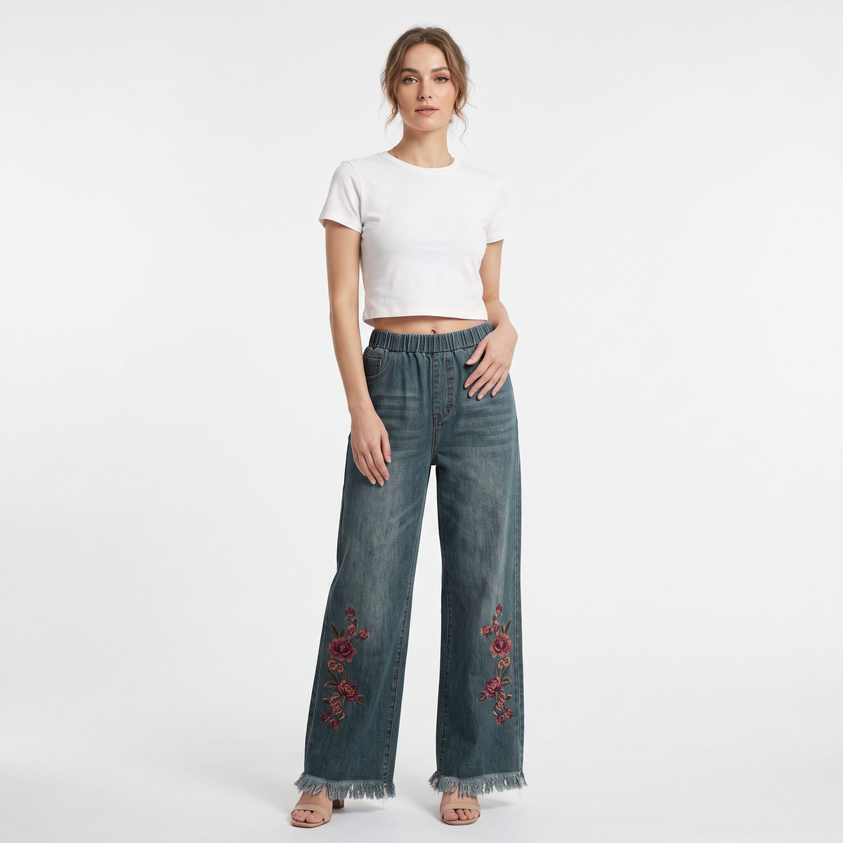 Pants Casual Everyday Bottoms - Blue