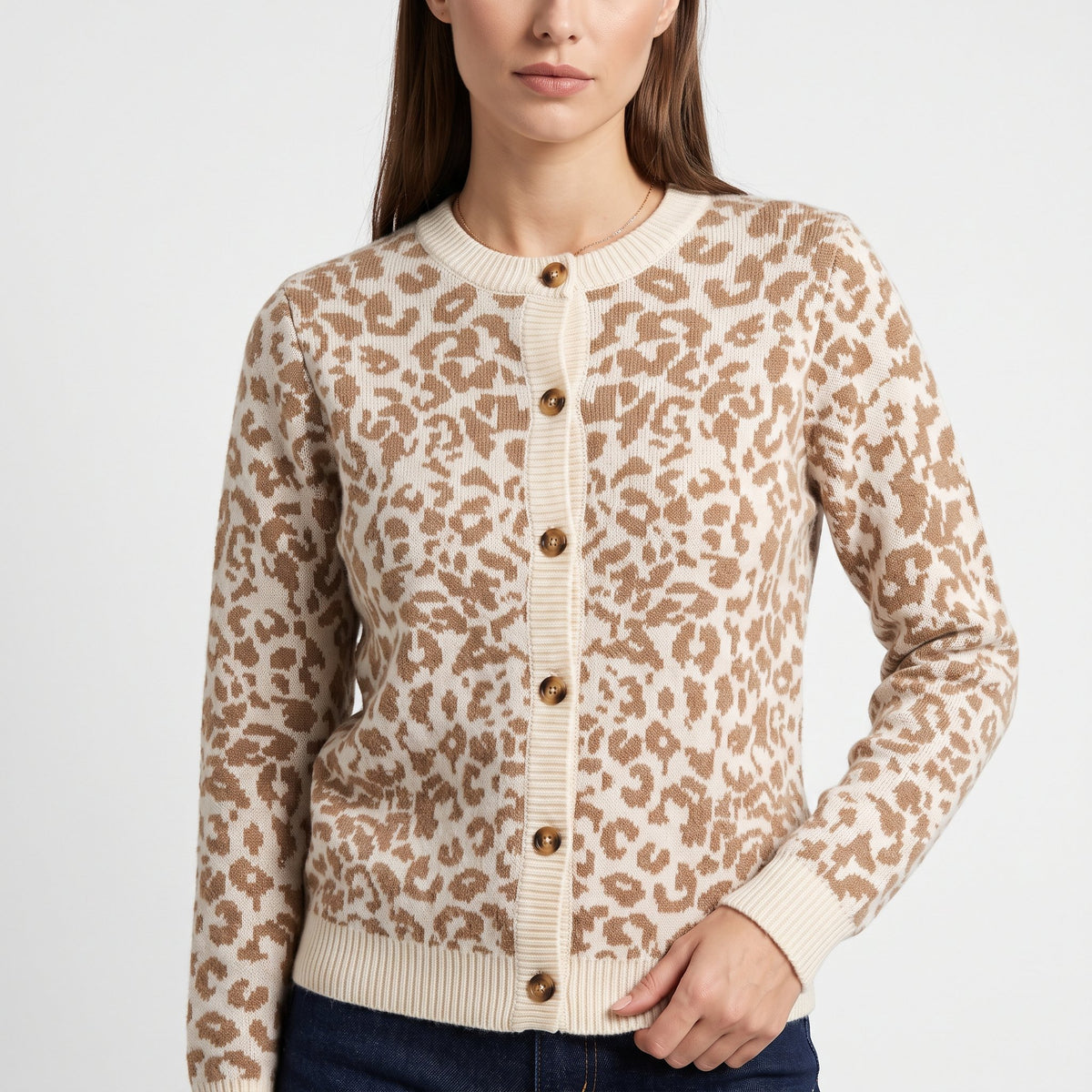 Cardigan Soft Knit Layering Piece - Multicolor