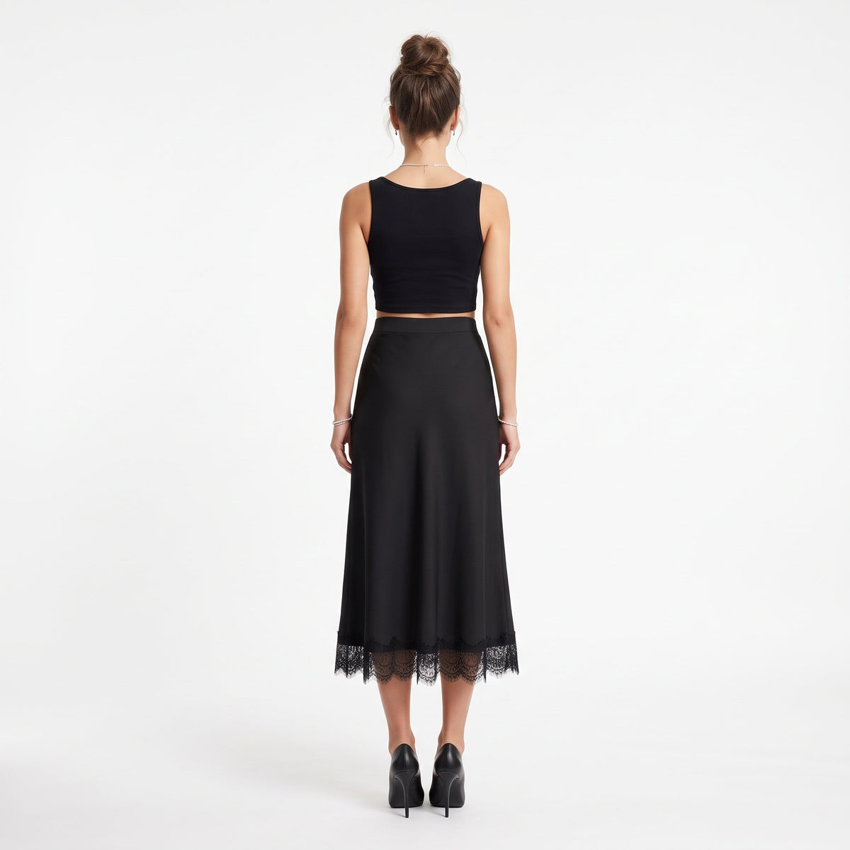 Skirt Stylish Everyday Bottoms - Black
