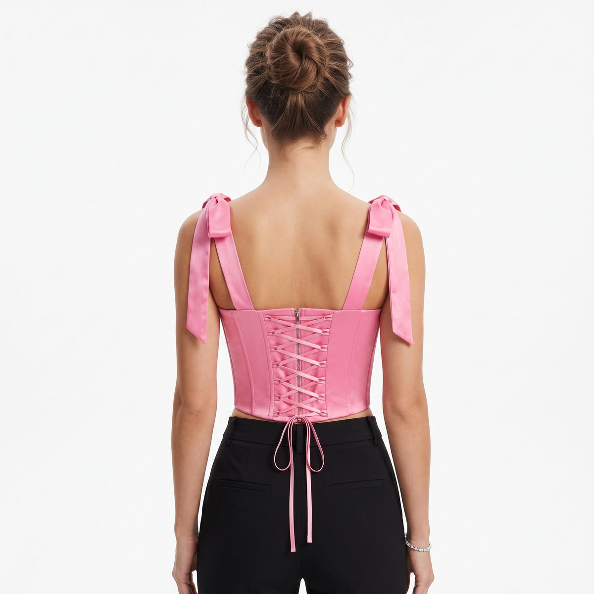 Tank Top Casual Sleeveless Top - Pink